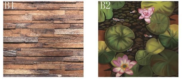 Fox Wood/Lotus Flower Double-sided Nano 2 in 1 Backdrop - Foxbackdrop