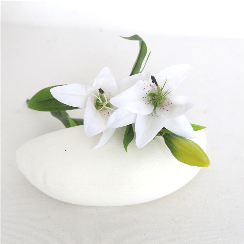 Fox White Morning Glory Photography Props