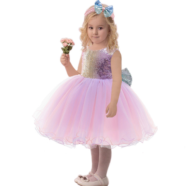 Fox Net Yarn Color Matching Children Princess Dress Hot Style Girl Dress Skirt