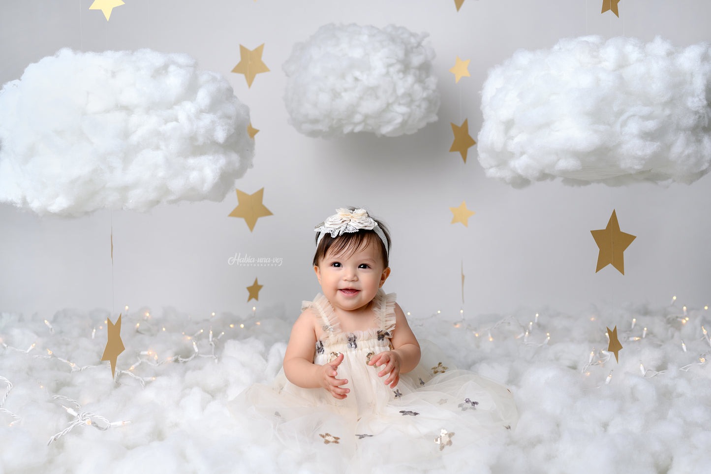 Fox Cloud Sky Vinyl Backdrop Designed by Claudia Uribe