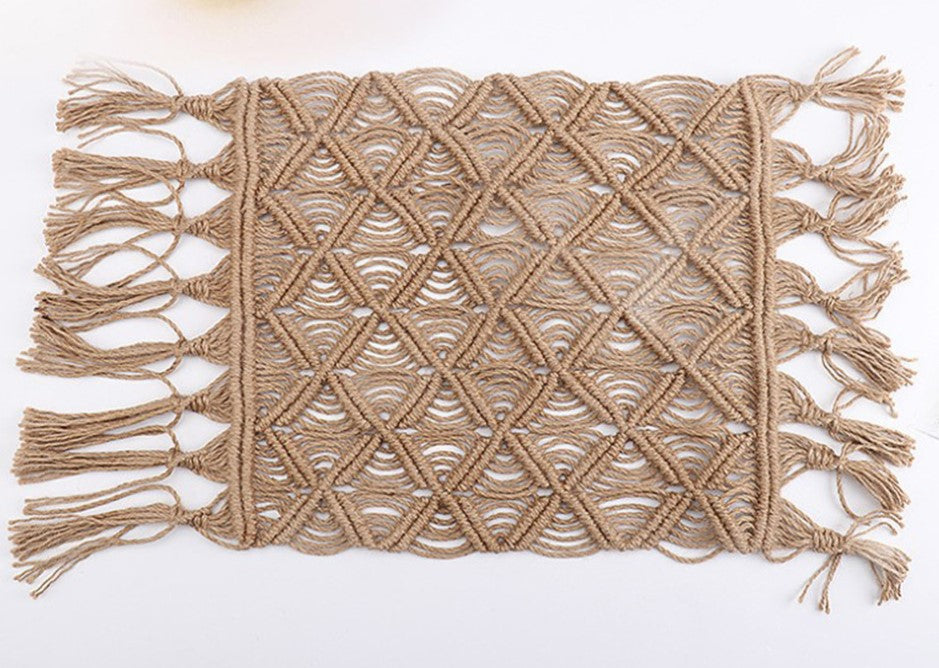 Fox 65x35cm Boho Layer Khaki White Newborn Baby Studio Props - Foxbackdrop
