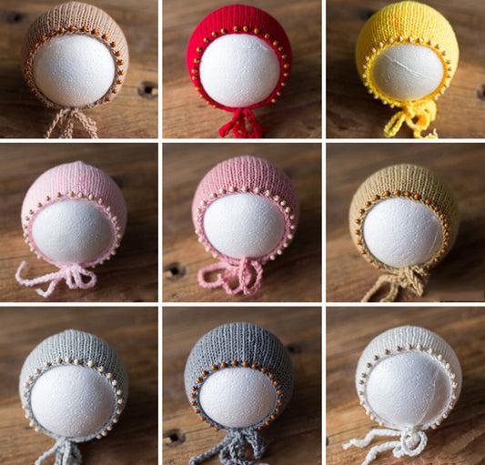 Fox Newborn Baby Hat Bonnet for Photography - Foxbackdrop