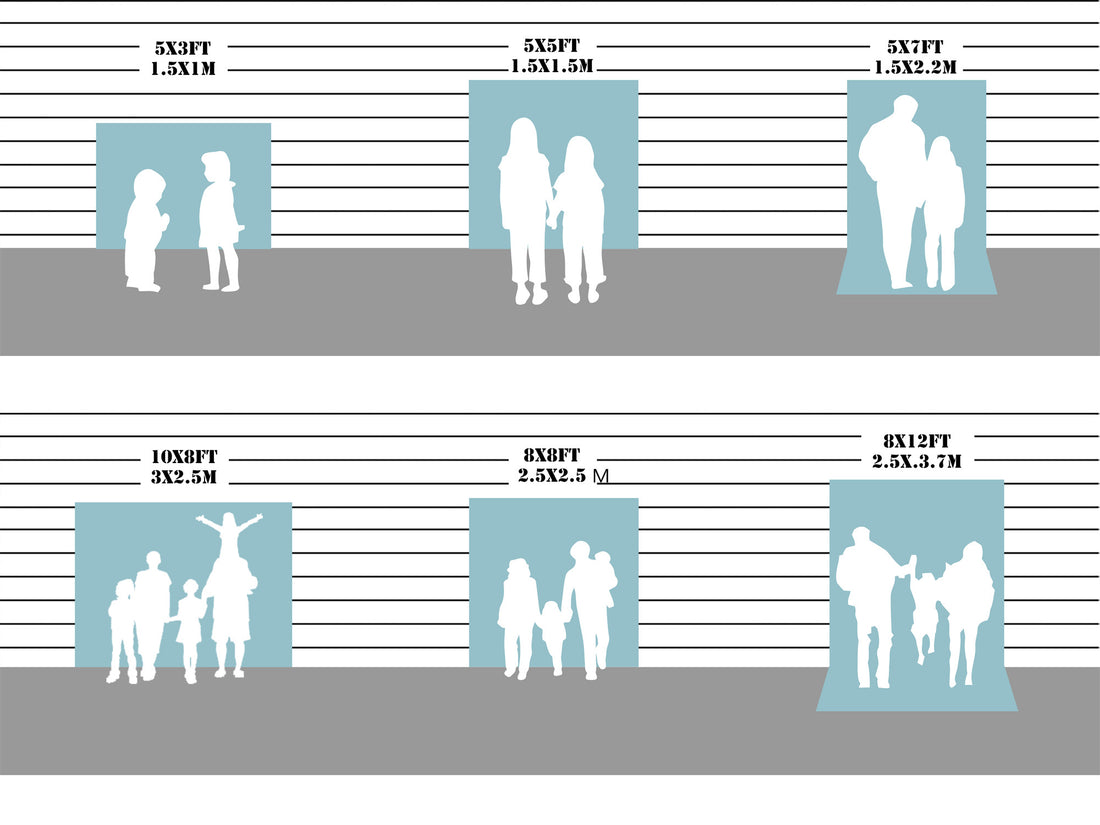 How To Choose Backdrop Size