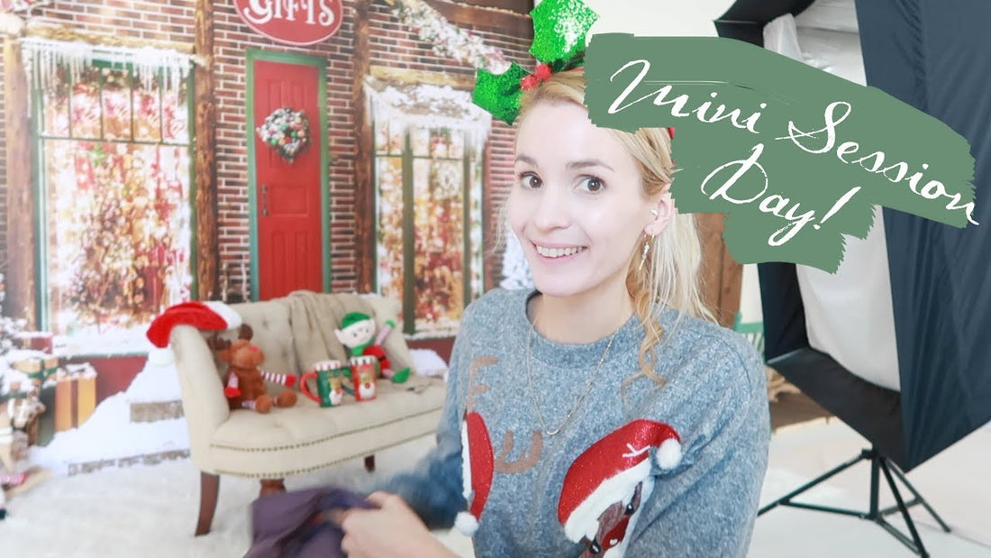 PHOTOGRAPHY GUIDE: Real Christmas Mini PHOTOSHOOT Sessions Tips & Tricks for You!