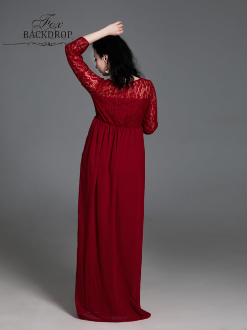 Buy Sale Fox Long Chiffon Woman Maternity Dress for Photography Foxbackdrop Buy Sale Fox Long Chiffon Woman Maternity Dress for Photography Foxbackdrop
