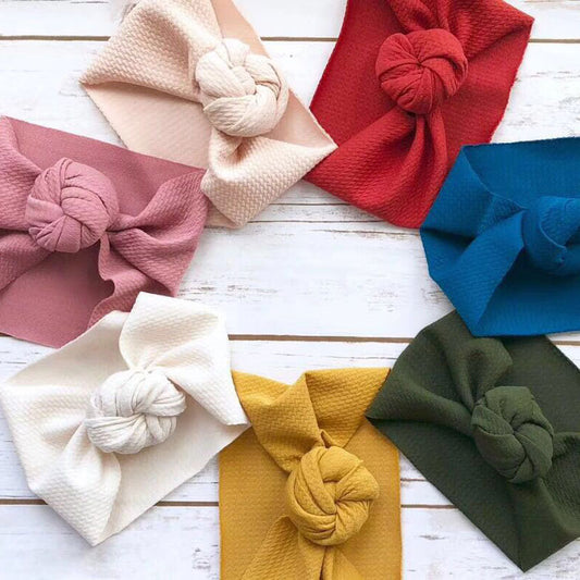 Fox DIY Fabric Baby Hair Band Knotted Hair Head Flower