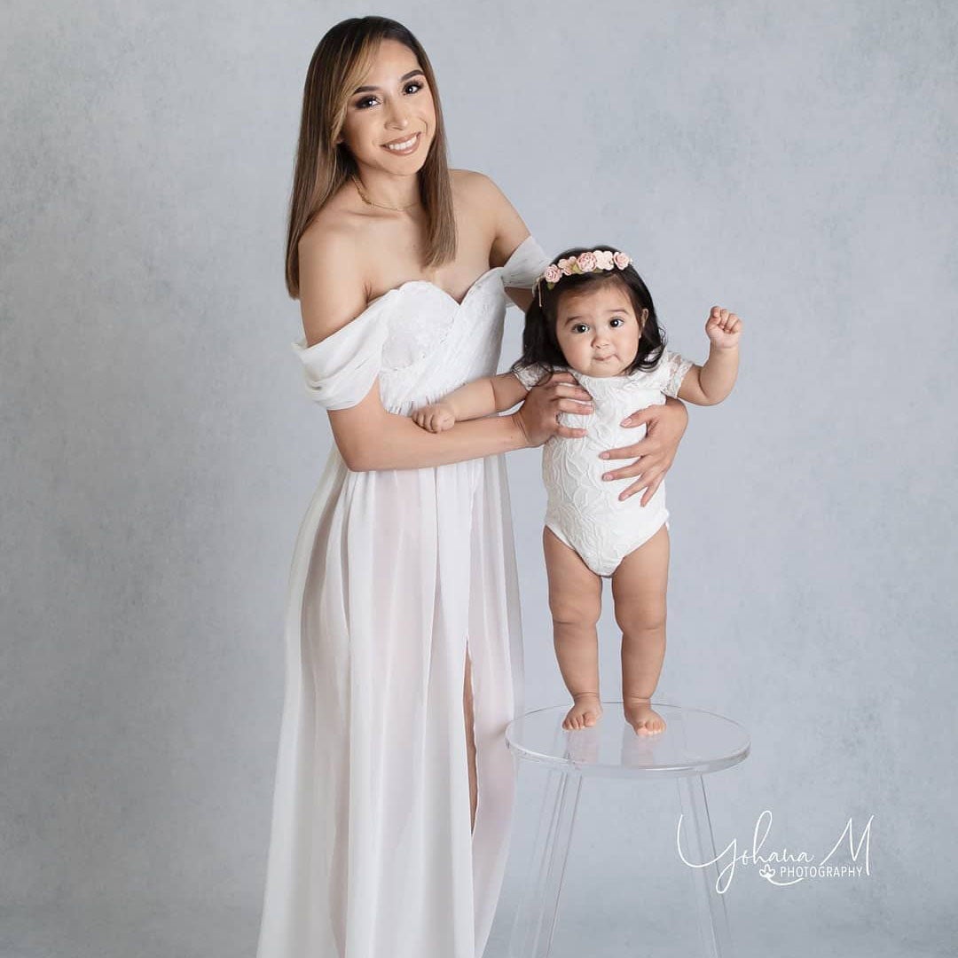 Fox Light Grey Abstract Portrait Vinyl Rolled Backdrop - Foxbackdrop