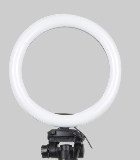 Fox Ring Light with Tripod Stand & Cell Phone Holder for Live Stream/Makeup, UBeesize Mini Led Camera Ringlight for YouTube Video/Photography - Foxbackdrop