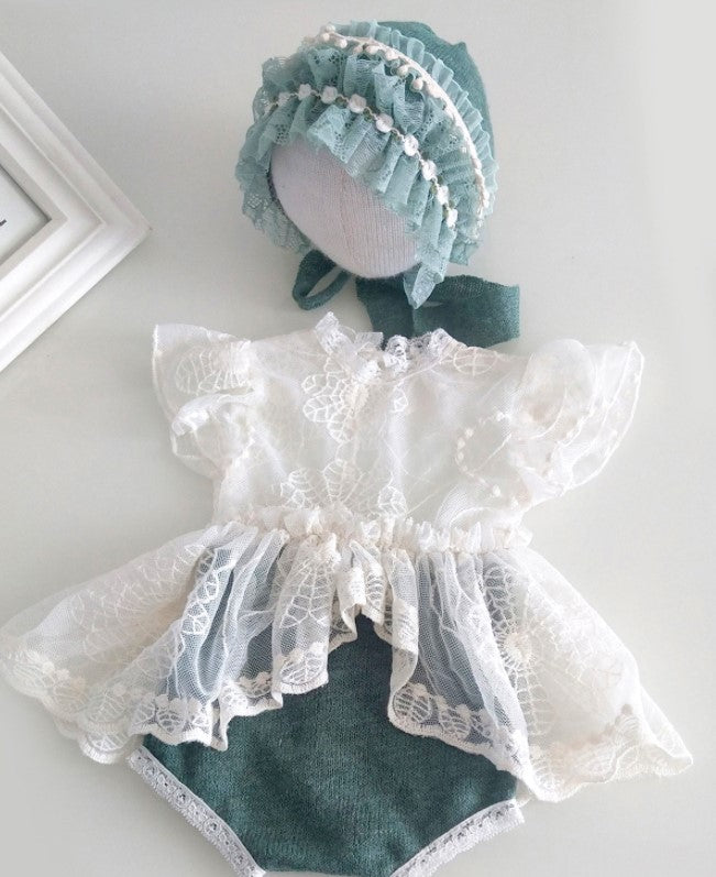Fox  Studio Props Newborn Baby Clothing Outfits with Hat Kit for Photography - Foxbackdrop