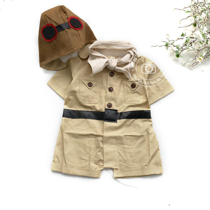Fox Hundred Days Photography Clothing Air Force Children's Pilot Clothing