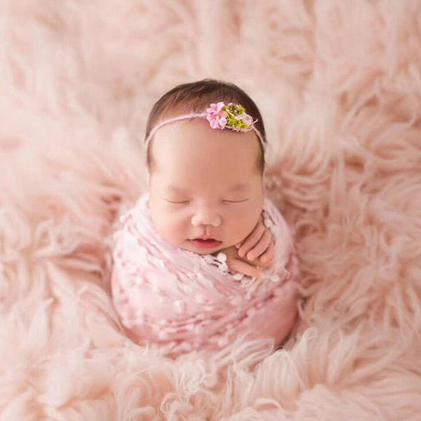Fox 40x185cm Baby Lace Newborn Swaddle Posing Wrap Fabric - Foxbackdrop