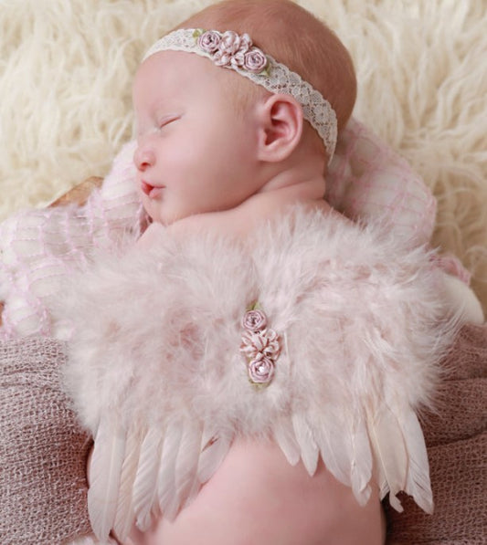 Fox Newborn Baby Angel Outfit Set Photo Prop for Photography - Foxbackdrop