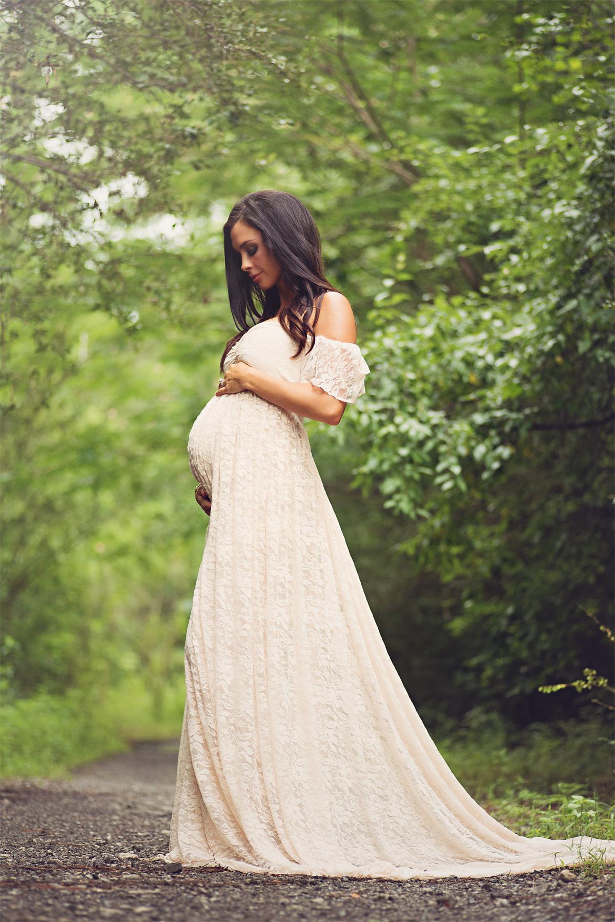 Buy Sale Fox Off the Shoulder Long Pink Lace Maternity Dress Foxbackdrop Buy Sale Fox Off the Shoulder Long Pink Lace Maternity Dress Foxbackdrop
