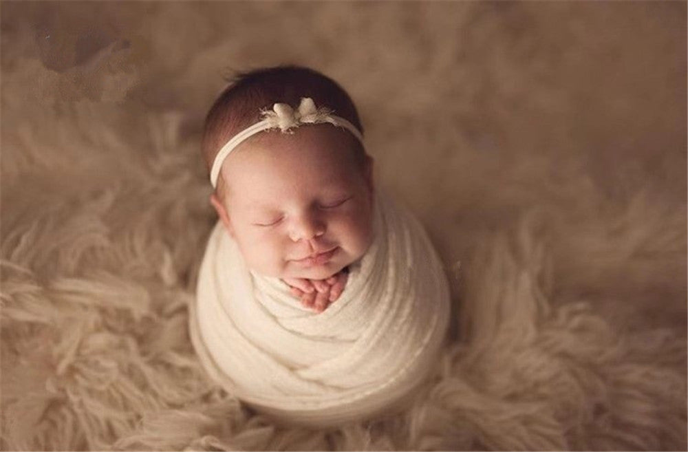 Fox 40x180cm Baby Stretch Wrap Newborn Baby Posing Fabric - Foxbackdrop