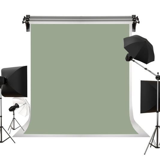 Fox Rolled Solid Gray Green Vinyl Photography Backdrop - Foxbackdrop