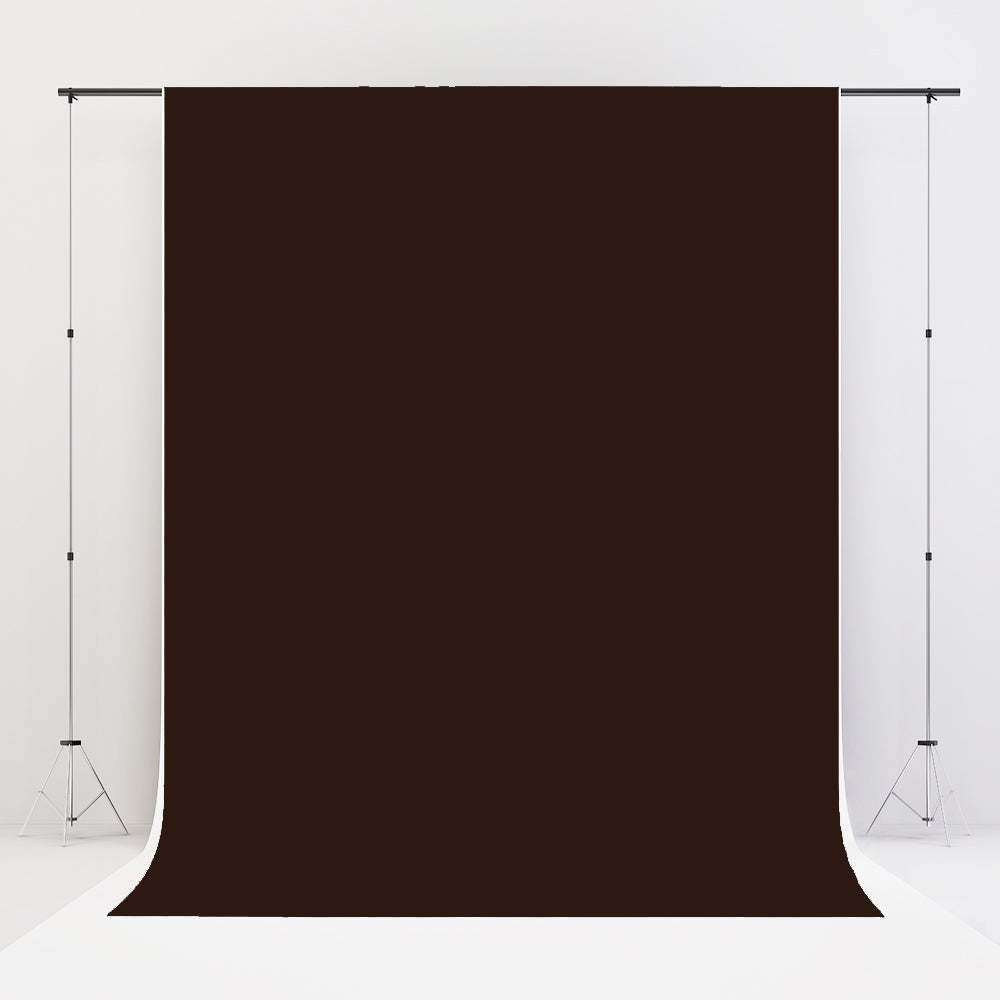 Fox Solid Zinnwaldite Brown Vinyl/Fabric/Fabric Portrait Backdrop Designed by JT photography