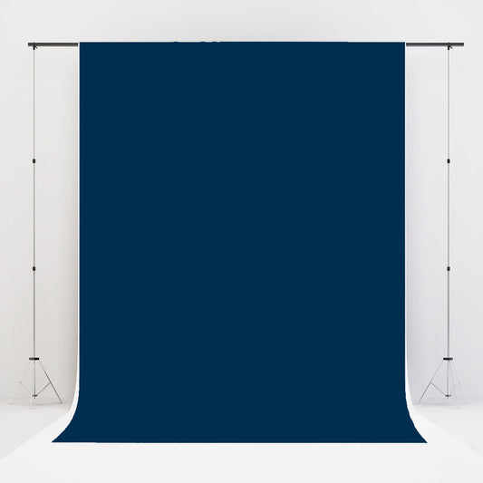Fox Solid Prussian Blue Vinyl/Fabric/Fabric Portrait Backdrop Designed by JT photography