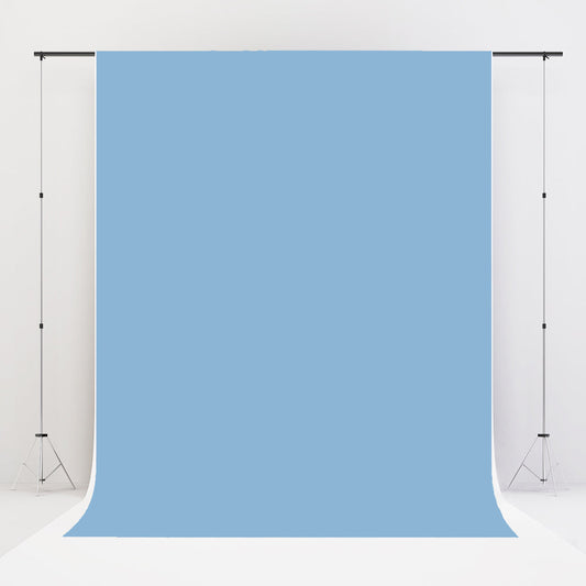 Fox Vintage Solid Sky Blue Photography Vinyl Backdrop Designed by JT photography