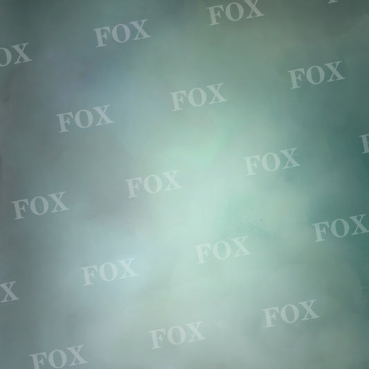 Fox Green and Blue Gradient Abstract Portrait Shooting Vinyl Backdrop