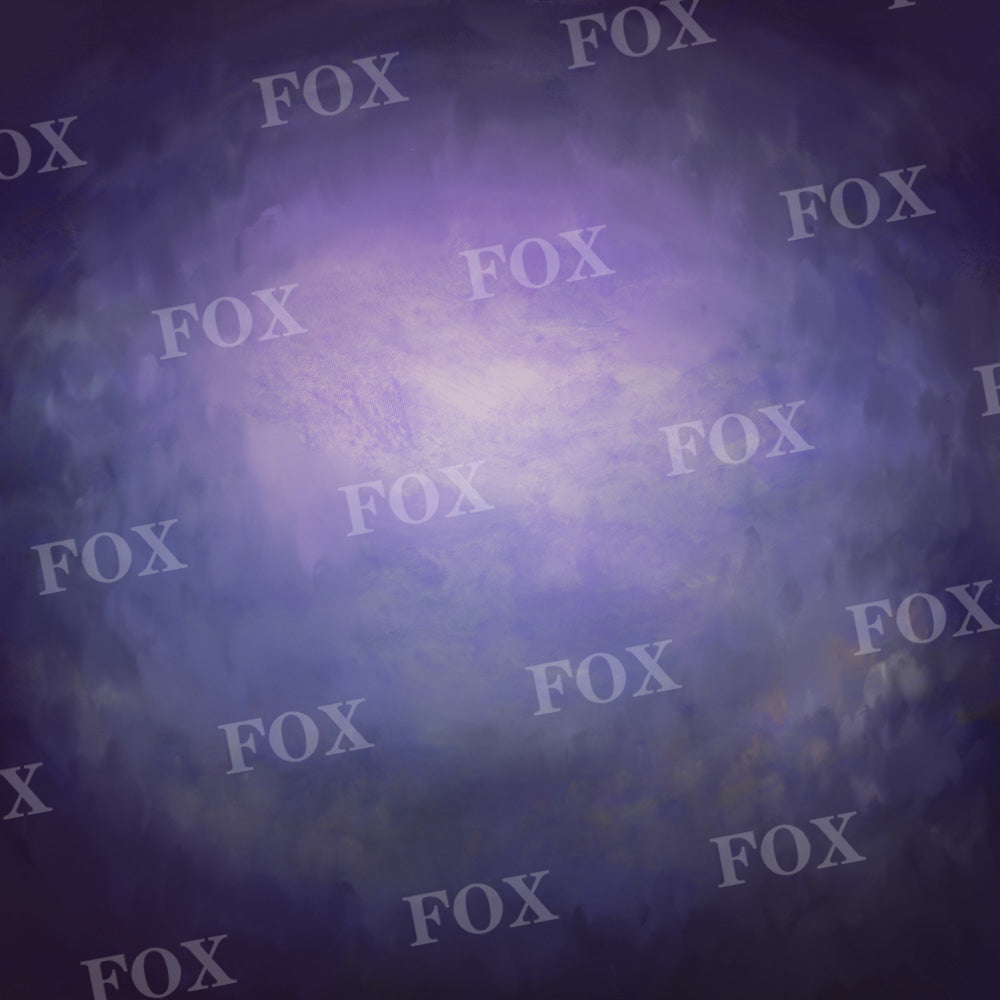 Fox Purple Abstract Portrait Shooting Vinyl Backdrop