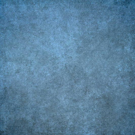 Fox Abstract Blue Portrait Vinyl Photography Background - Foxbackdrop