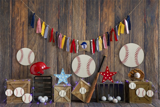 Fox Football Sports Vinyl Photography Backdrop
