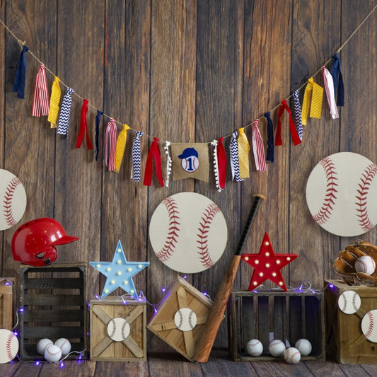 Fox Football Sports Vinyl Photography Backdrop