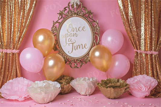 Fox Interiors Pink Vinyl Photography Backdrop Birthday Baby Shower Newborn Kids 1St