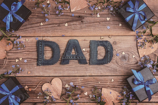 Fox Dad Father's Gifts Vinyl Photography Backdrop
