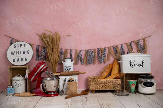 Fox Restaurant Bakery Kitchen Vinyl Backdrop Designed By Blanca Perez