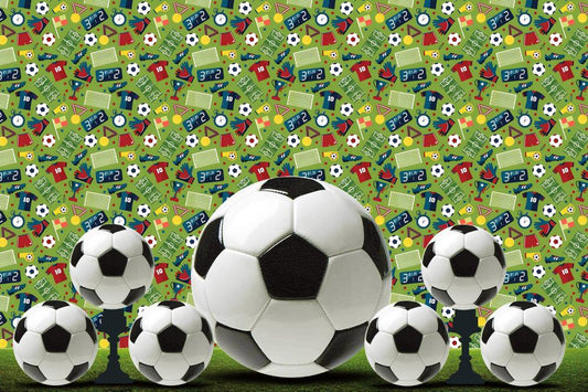 Fox Sport Football Match Vinyl Backdrop for Photography Designed by JT photography