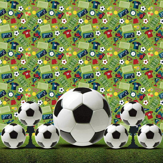 Fox Sport Football Match Vinyl Backdrop for Photography Designed by JT photography