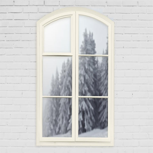 Fox White Windows Backdrop Winter Photography Vinyl/Fabric