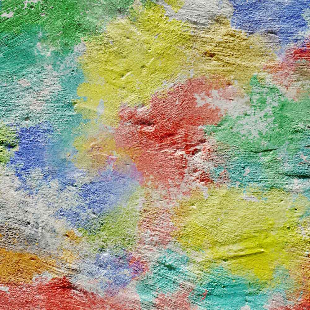 Fox Colorful Wall Vinyl/Fabric Photography Backdrop