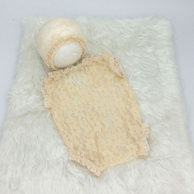 Fox 2pcs/set Lace Newborn Outfits Clothing for Photography - Foxbackdrop