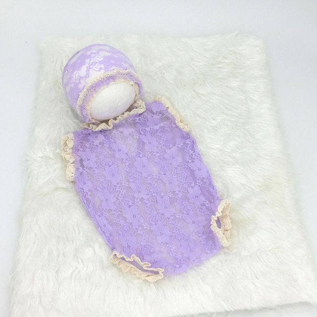 Fox 2pcs/set Lace Newborn Outfits Clothing for Photography - Foxbackdrop