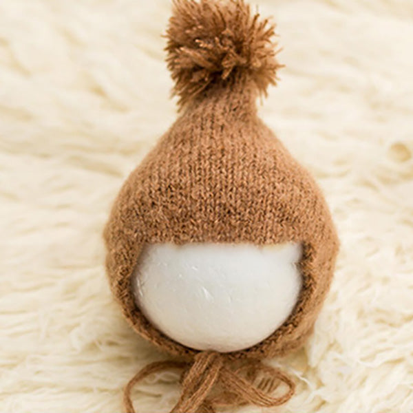 Fox Classic Newborn Manual Knitting Hat for Photo Props - Foxbackdrop