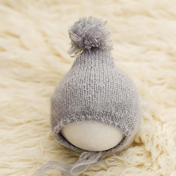 Fox Classic Newborn Manual Knitting Hat for Photo Props - Foxbackdrop