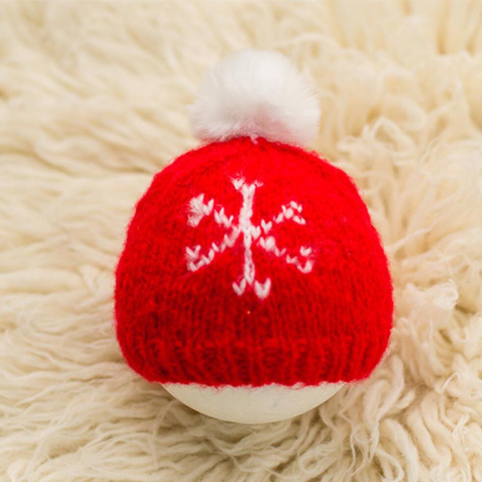 Fox Christmas Hat for Modeling Photography Prop Outfits - Foxbackdrop