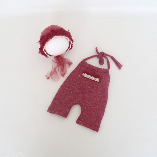 Fox 2pcs Knitting Hat with Pants Suit A Variety of Styles Props - Foxbackdrop