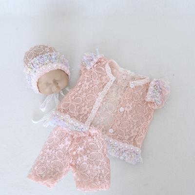 Fox 2pcs Baby Newborn Lace Suit 10 Styles Photo Studio - Foxbackdrop