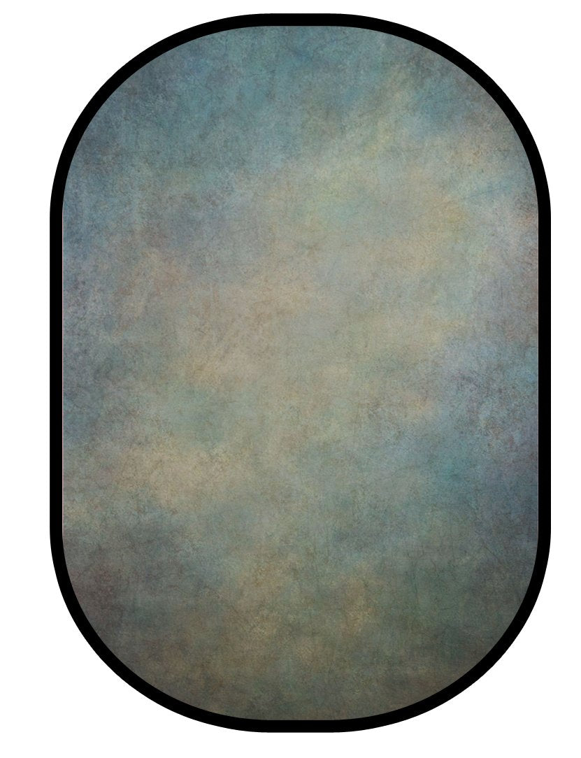 Fox Like Rusty Iron/Brown Texture Collapsible Backdrop Photography 5X6.5ft(1.5x2m) - Foxbackdrop