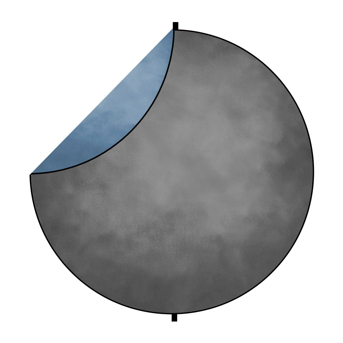Fox Abstract Blue/Gray Collapsible Photography Backdrop 5x5ft(1.5x1.5m) - Foxbackdrop