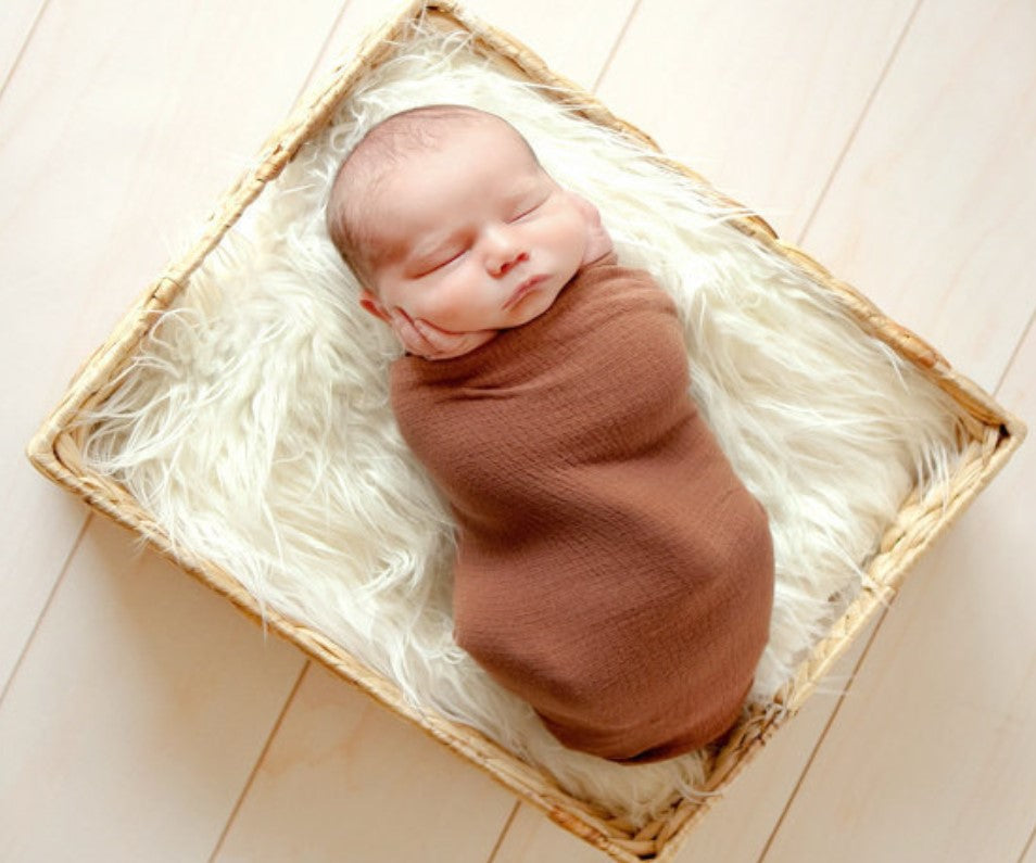 Fox 100x85cm Children photography Fur rugs props for newborn Blankets - Foxbackdrop