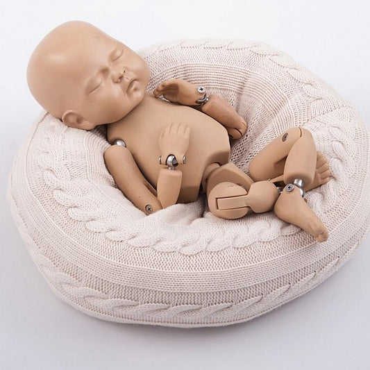 Fox Beige Newborn Posing Fabric Studio Props Bundle for Photography - Foxbackdrop
