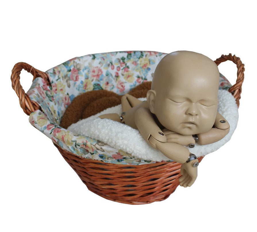 Fox 36cm Cotton Newborn Baby Studio Posing Blanket Props - Foxbackdrop