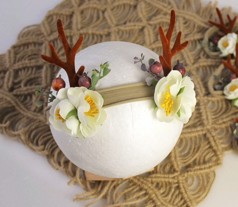 Fox Baby Newborn headdress Photo Studio Props - Foxbackdrop