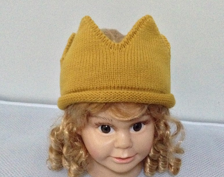 Fox Yellow Knitting Hats for Children Studio Props Outfits - Foxbackdrop