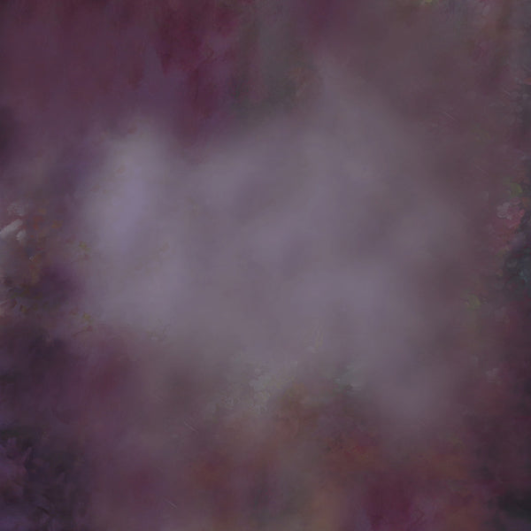 Fox Rolled Purple Abstract Fog Portrait Vinyl Backdrop - Foxbackdrop
