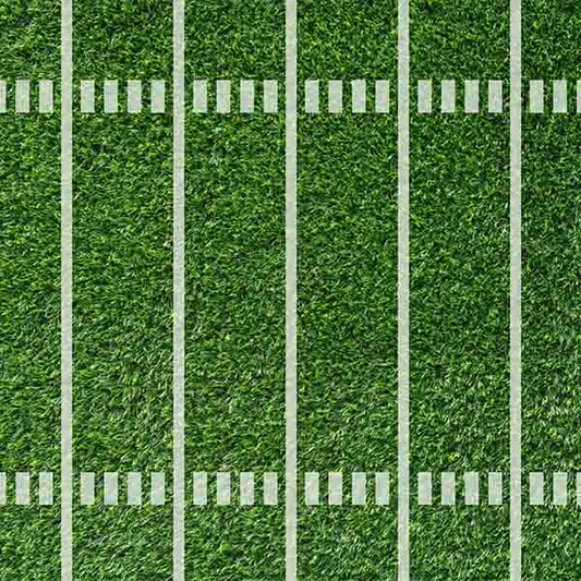 Fox Rolled Football Playground Children Vinyl Photo Backdrop - Foxbackdrop